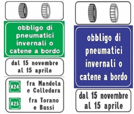 noleggiare un'auto con le gomme invernali
