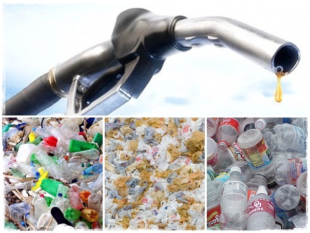 plastica per produrre carburante
