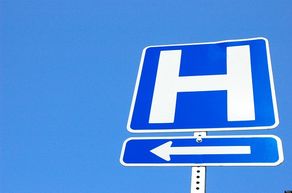 Parcheggio in ospedale